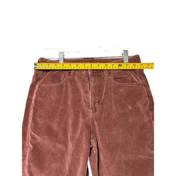 American Eagle Corduroy Hi‎ Rise Jeggings Womens Size 8 Long Casual Fall - Picture 12 of 15